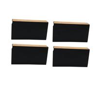 Piedi di divani a letti in legno per mobili a forma di gamba di divani a forma di gamba da 4, gambe di divano in legno piedi di sostituzione di mobili, gambe per comò gambe (c-in una linea 8 cm)