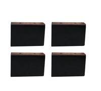 Piedi di divani a letti in legno per mobili a forma di gamba di divani a forma di gamba da 4, gambe di divano in legno piedi di sostituzione di mobili, gambe per comò gambe (c-in una linea 10 cm)