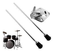 Piedi Di Grande Cassa - Piedi Di Supporto Di Grande Cassa | 2 Piedi Di Sperone Di Tamburo | Supporto Per Piedi Di Tamburo In Metallo Antiscivolo Accessorio Per Strumento Di Musica