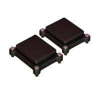 Piedi di isolamento del subwoofer Supporti per altoparlanti Stabilizzatore Riser per una migliore qualità del suono Riduzione delle vibrazioni Accessorio audio domestico Ultimo aggiornamento delle