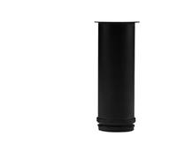 Piedi di Supporto Centrale per Mobili Piedino Regolabile In Acciaio Inox For Divano, Mobiletto, For Mobili, Gambe Di Supporto For TV, Letto, Tavolino Da Caffè per Tavolo Mobili Divano(Black 150mm)