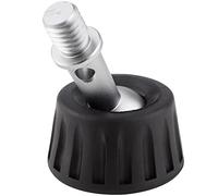 Piedi in gomma per treppiede con vite da 3/8", per piede per treppiede filettato (3PCS)