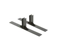 SET 2 PIEDI IN METALLO NERO per LAVAGNE Multiboard Securit