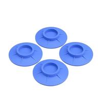 Piedi Lavatrice 4PCS Anti Vibrazione Piedini Pastiglie Gambe In Gomma Silenzioso Skid Slipstop Raiser Supporto Della Macchina Ammortizzatori Zerbino for Il Lavaggio Stand antiscivolo(BLUE)