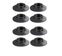 Piedi Lavatrice Piedino antivibrante Lavatrice Piedini in gomma fissi Cuscinetto antiscivolo silenzioso for supporto lavatrice Staffa ammortizzatore(8PCS)