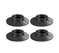 Piedi Lavatrice Piedino antivibrante Lavatrice Piedini in gomma fissi Cuscinetto antiscivolo silenzioso for supporto lavatrice Staffa ammortizzatore(4PCS)
