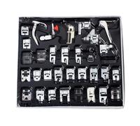 Piedi Macchina da Cucire, Presser Foot Set,32x Presser Imbottitura - Attaccamento di precisione Multifunzionale, Accessori per macchine a steli bassi a casa