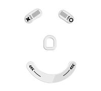 Piedi per pattini in vetro per DeathAdder Rotondo Curvo Pad Sticker Per Pattini