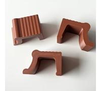 Piedi per vaso, rialzi triangolari invisibili per vasi da giardino, con stampa 3D, per prevenire la putrefazione, supporti traspiranti per piante in vaso per prevenire la putrefazione delle dita dei