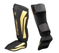 Piedi Protezione Shin Guard,Parastinchi Karate,Paratibia Kick Boxing,Paratibie Muay Thai,Leggere E Resistenti,Facile Da Indossare,Per Allenamento Sparring,Pelle,Arti Marziali Boxe Karatè