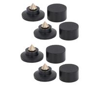 Piedini antivibrazione per altoparlanti, punte di isolamento per subwoofer, controllo delle vibrazioni, punte regolabili per altoparlanti, materiale