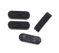 Piedini base per console gioco modello 360 con, Black | Forma del poggiapiedi con estremità arrotondata, set base abbinati, destinati alla