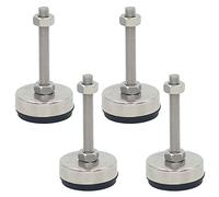 Piedini di livellamento for macchine utensili da 4 pezzi/pacco, piedini di supporto for attrezzature regolabili in ferro, adatti for macchine utensili, macchinari e attrezzature, ecc. ( Color : 85*M16