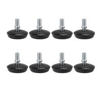 Piedini di livellamento regolabili, 8 PCS M8 livellatori per mobili, Piedini di livellamento per tavoli, sedie, armadi, banchi di lavoro, progetti di bricolage, ecc.