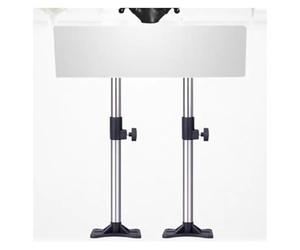 Piedini di sostegno per lavelli, Staffe di supporto telescopiche for lavabo sottotopGambe regolabili for lavello da cucinaPali senza foratura(2*Height 50 80cm(19.7" 31.5"))