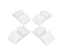Piedini di supporto per cancelli per animali domestici, 4 pezzi piedini di supporto per recinzione di isolamento per cancelli per cancelli per porte Corridoio Portico Scala