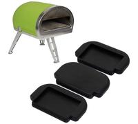 Piedini in gomma neri per forno per pizza, confezione da 3, per forno Gozney Roccbox