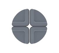 Piedini in silicone accessori per taglieri per evitare spostamenti e supporto costante per angolo di taglio e tecnica (grigio)