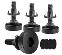 Piedini livellanti per mobili, livellatore per gambe a T, livellatore per mobili, livellatore gambe regolabile, grandi supporti per divano, dado di livellamento per sedia, divano, tavolo