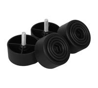 piedini livellatori, 12 pz Piedini Pad M8 Vite Gambe del Divano 35mm Altezza 60mm Larghezza 'armadio PP Plastica Rotonda Gamba Mobili