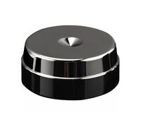 Piedini per Altoparlanti In Acciaio Inossidabile con Base In Gomma Antiscivolo e Cuscinetto Smorzante per Una Chiarezza del Suono Superiore, 50 mm X