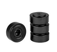 Piedini Per Amplificatore,4 Pezzi 20 * 8 Mm Piedini Per Amplificatore In Lega Di Alluminio Per l'Altoparlante Del Lettore Cd Assorbire Gli Amplificatori Degli