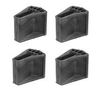 Piedini Per Antiscivolo - Set Di 4 Cuscinetti Di Ricambio In, Estremità Delle Scarpe Di Sicurezza A Installazione Rapida | Per Scale Durevoli E Resistenti | Protezioni Antiscivol