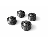 Piedini per giradischi KENWOOD KP-700 4 pezzi isolamento regolabile antivibrante