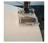 Piedini per macchina da cucire, Piedino a rullo con gambo basso for macchina da cucire Abbigliamento fai te Accessori for Tessuto(3pcs)