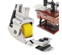 Piedini Per Macchina Da Cucire,Piedino Orlo Arrotolato Regolabile - Cucita Per Maglia Cucito A Mano Lavoro Pelle,Arricciatura