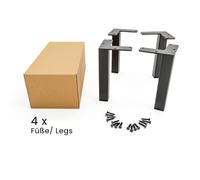 Piedini per mobili - LUCERNA - gambe per mobili, gambe per comò in metallo....