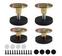 Piedini per Mobili Regolabili, 4 Pezzi 27-40Mm Piedini Metallici per Mobili Con