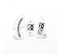 Piedini per mouse da gioco per Logitech MX Master 4, bordi arrotondati e curvi, per pattini in vetro altamente luminoso, per Logitech MX Master 4, colore: bianco