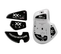 Piedini per mouse in vetro liscio per Logitech MX Master 4, 2.5D con bordi arrotondati e curvi, cuscinetti di ricambio, cuscinetti di ricambio super lisci per un controllo preciso per mouse wireless