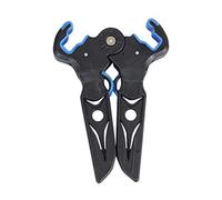 Piedini per per Tiro con L' Supporto per Supporto in Gomma Pieghevole Portatile per Archi e Balestre Tradizionali Ricurvi Compound Stabilizzatore Universale per Arti (Blue #59)