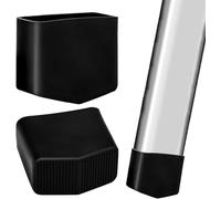 Piedini per Scala in Gomma Diametro Interno 40 x 20 mm Piedini per Scale Alluminio Piedi per Scala Antiscivolo per Scaletta 2Pcs (2Pcs)