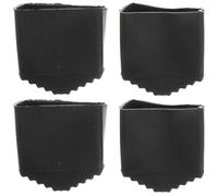 piedini per scale, piedini in gomma antiscivolo, tappi di protezione per scala pezzi di ricambio per le Scale Pieghevoli scala alluminio, 4 Pezzi, 40X20 mm