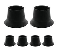 Piedini per trampolino in gomma, per trampolino, antiscivolo, robusti, resistenti, 6 pezzi, per casa, giardino, scuola, fitness, manutenzione