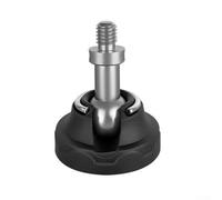 Piedini per treppiede a 360 gradi realizzati in plastica e componenti metallici per una maggiore durata e un coinvolgimento costante del terreno (45 mm)