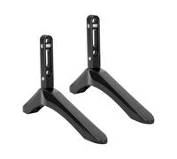 Piedini per TV - Base in metallo, coppia di supporto senza trapano | Struttura di montaggio per Smart Television Desktop, elevazione dello schermo del soggiorno, supporto stabile per unità di