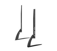 Piedini per TV LCD LED da 22 a 65 pollici, curvi, gambe regolabili in altezza, supporto universale per TV con collegamento a vite, design ad arco, portata massima 35 kg