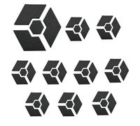 Piedini per Vasi - 10 Set di Piedini per Vasi da Esterno,Base Antiscivolo Esagonale per Piante Ideale per Interni Soggiorno Balcone Terrazza Camera da Letto Finestra