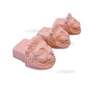 Piedini piedi vasi leone in terracotta rialzo per vaso sottovaso artigianato 14