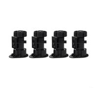 Piedini regolabili per mobili, set da 4, perfetti per mobili da cucina e bagno (80-110 2#)