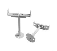 Piedini regolabili per radiatore, supporti per radiatore in ghisa, staffe da pavimento in alluminio, supporti regolabili in altezza, gambe del radiatore bianche, piedini riscaldanti vintage
