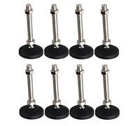 Piedini regolabili, piedini di livellamento per im 4 pezzi/8 pezzi/12 pezzi Piedini regolabili for mobili Gambe livellatrici for attrezzature meccaniche for mobili(8pcs)