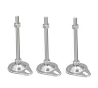 Piedini Regolabili, Poggiapiedi Regolabili, Realizzati in Acciaio Inossidabile 304, Con Base Piatta Rinforzata E Fori, Adatti A Diversi Scenari E Attrezzature (D80*M14*300mm,1PCS)