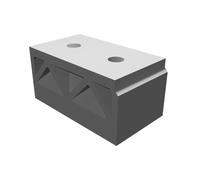 Piedini Rialzati con T-Nuts per Ender 3 V2 - Altezza 25mm - Adatti a Case