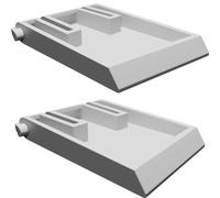 Piedini Ricambio per Tastiera Logitech G213 - Supporti Stampati 3D