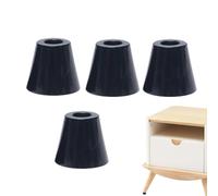 Piedini rotondi generici in da avvitare | Piedino in da avvitare | 4 pezzi piedi per non slittamento | Plantare flessibile, viti non incluse